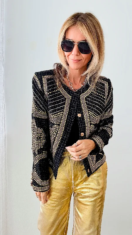 City of Gold Embroidered Jacket