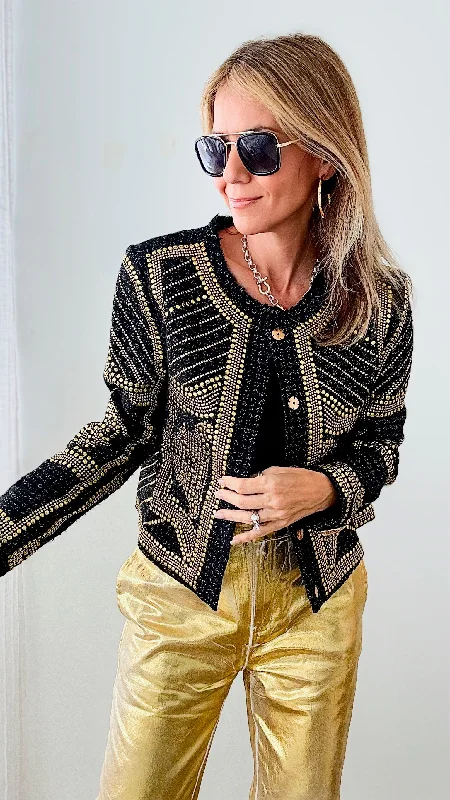 City of Gold Embroidered Jacket