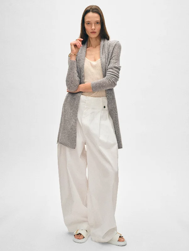 Essential Cashmere Trapeze Cardigan