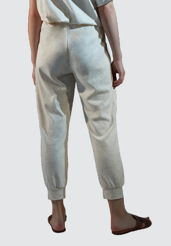 Shanti Yoga Trousers | White Moon