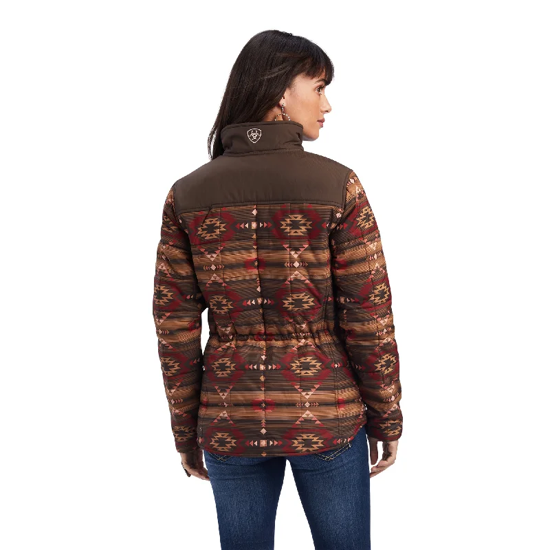 10041582 Ariat Women's REAL Crius insulated jacket Canyononlands print