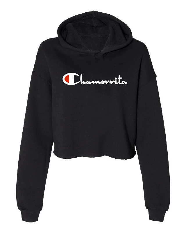 Chamorrita Champion Crop Top Hoody